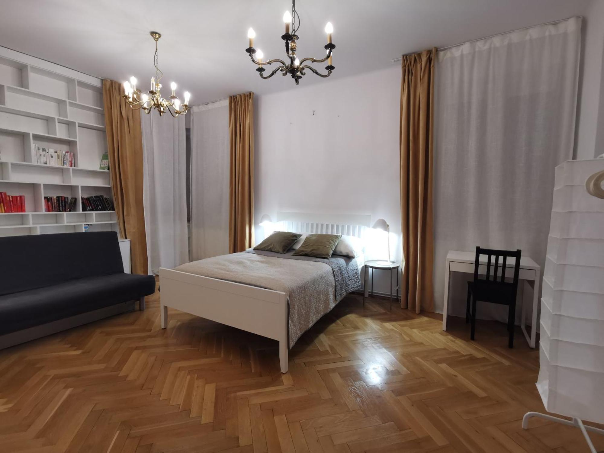 Cozy Spacious Apartment With Balcony Krasków Εξωτερικό φωτογραφία