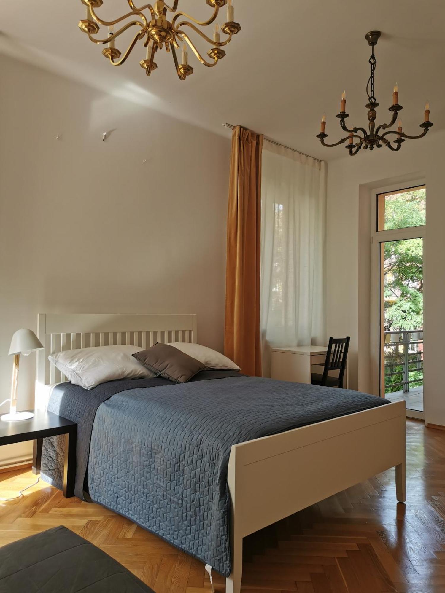 Cozy Spacious Apartment With Balcony Krasków Εξωτερικό φωτογραφία